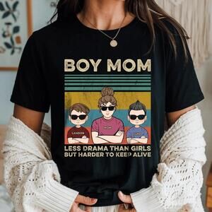 Boy Mom Less Drama Than Girls But Harder To Keep Alive -